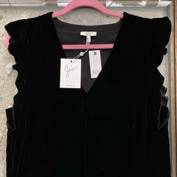 🆕 JOIE Almarie Velvet Dress - Picture 4 of 8